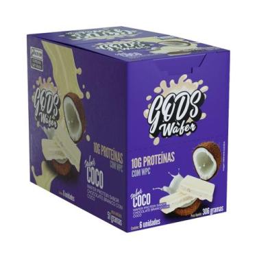 Imagem de Gods Wafer - 6 Unidades de 51g Coco - Canibal