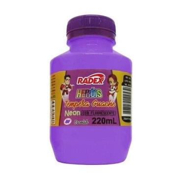 Imagem de Tinta Tempera Guache 220ml Rosa Neon 7879 Tinta Tempera Guache 220ml R