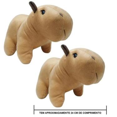 Imagem de Kit 2 Pelúcias de Capivara P  Mury Baby, Sem cor, SEM TAMANHO