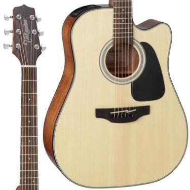 Imagem de Violão Takamine GD30 GD30CE Folk Elétrico Natural Brilhante Tampo Maci
