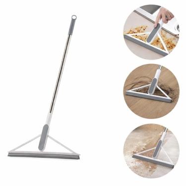 Imagem de Rodo de Silicone Multiuso Cabo Metálico 80CM Limpeza Vidros Pisos Yeet
