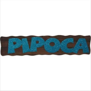 Imagem de Painel Relevo para Decoração Junino Letreiro Pipoca - Piffer