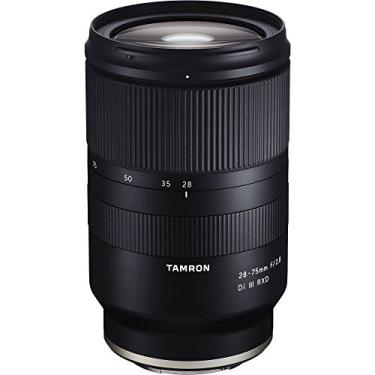 Imagem de Tamron 28-75 mm F/2.8 para Sony Mirrorless Full Frame E Mount (Tamron 6 anos de garantia limitada dos EUA) preto