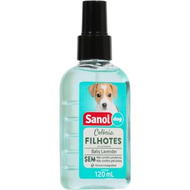 Imagem de Sanol Dog, Colônia para cães, Filhote, Aroma Baby Lavender, 120ml