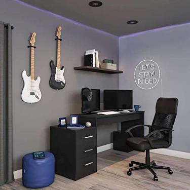 Imagem de Cadeira de Escritório Diretor Giratória Lourdes Preta