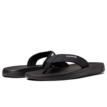 Imagem de Hurley HFS00840097 Crest Chinelo Preto/Branco 7 M Preto/Branco 7