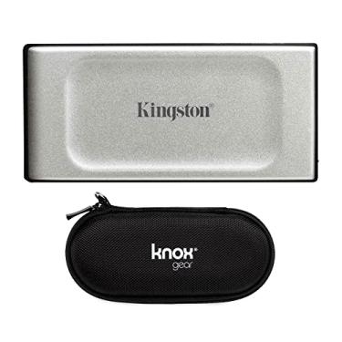 Imagem de Kingston XS2000 2TB High-Performance Portable External SSD with Knox Gear Hard Travel Case Bundle (2 Items)