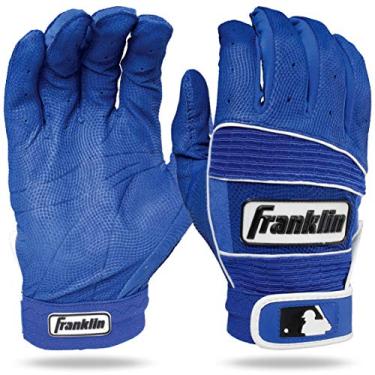 Imagem de Franklin Sports Luvas de rebatedor MLB adulto Neo Classic II Series, Royal, pequeno