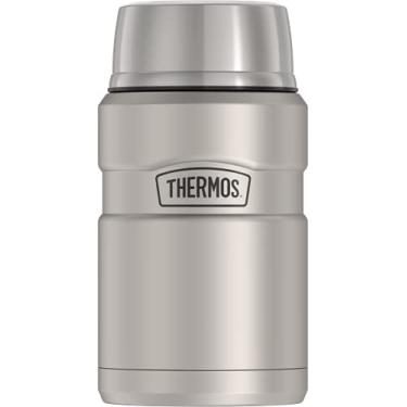 Imagem de THERMOS Jarra de comida isolada a vácuo King inoxidável, 700 ml, aço fosco