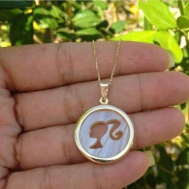 Imagem de Gargantilha Barbie Banhada A Ouro 18k