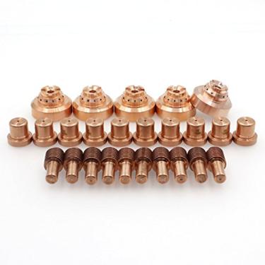 Imagem de WeldingStop ICE-55C/CM 192047 Eletrodo de Plasma 192051 Ponta 192053 Tampa de Escudo serve para Cortador Miller Spectrum 2050 PKG-25