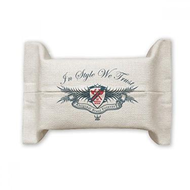 Imagem de Bolsa de linho de algodão com emblema original dos Cavaleiros da Europa medievais