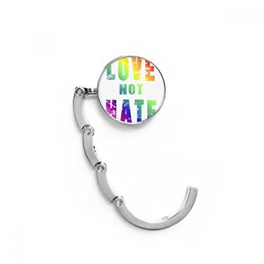 Imagem de Gancho de mesa LGBT bandeira de lésbica gay arco-íris fecho decorativo extensão dobrável