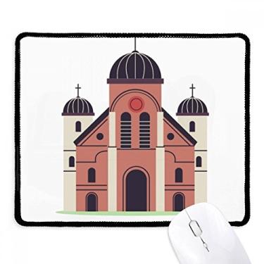 Imagem de Mousepad Visiting Church in South Korea Tapete de borracha para jogos