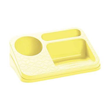 Imagem de Organizador De Pia Para Detergente E Esponja Cozinha Uz cor:Amarelo