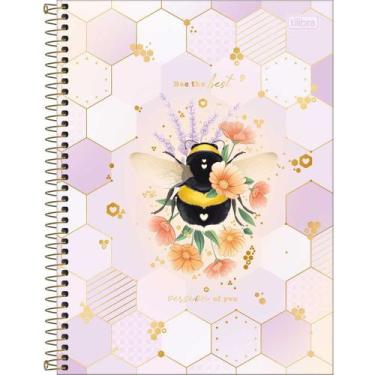 Imagem de Caderno Universitário Honey Bee 10 Matérias 160 Folhas - Tilibra