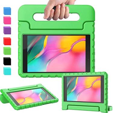 Imagem de Capa Infantil Maleta Compatível Para Samsung Galaxy Tab S2 8.0'' T715 T710 T713 T719 VERDE. EVA, Emborrachada, Leve