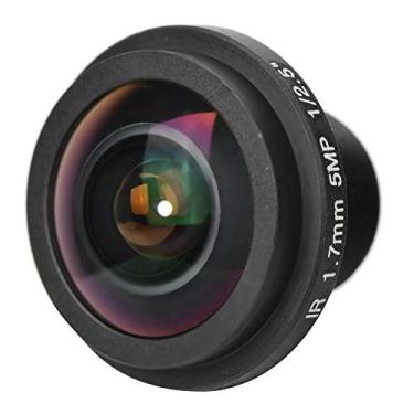 Imagem de Mini Câmera de CFTV de Segurança 2 × 2 × 2 Nova Placa 5Mp 1,7 Mm 170 Lente Grande Angular de Segurança Olho de Peixe Vista para Câmera de CFTV