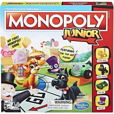Imagem de Hasbro Monopoly Junior Board Game, Idades 5 ou mais (Amazon Exclusive)