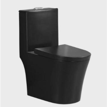 Imagem de Vaso Sanitario Monobloco Adm854b Preto