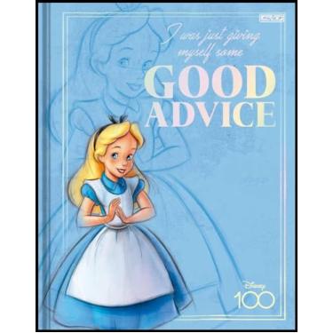 Imagem de Kit 2 Caderno Brochura 1/4 Capa Dura Disney 100, 160 Folhas - Capa variadas.