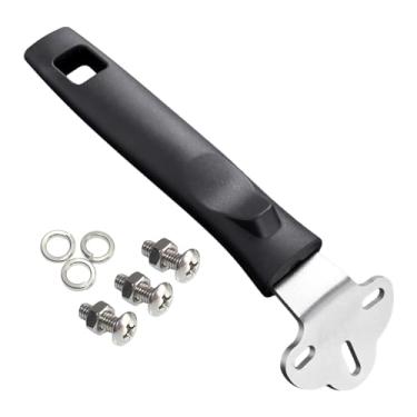 Imagem de ＫＬＫＣＭＳ Alça de panela com parafusos m6x14mm, adaptador de 3 furos de parafuso, 16cm, alça de substituição universal para panelas, frigideiras, potes woks