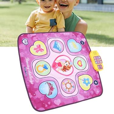 Imagem de Tapete De Dança Musical Para Meninas, Crianças, Adolescentes, Tapete De Jogo De Ritmo De Misturador De Dança Para Meninas, Brinquedo De Jogo De Dança Para Crianças, Melhora A Coordenação, Evita Desliz