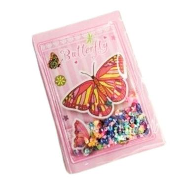 Imagem de Caderno Butterfly Kawaii Com 60 Folhas Pautada