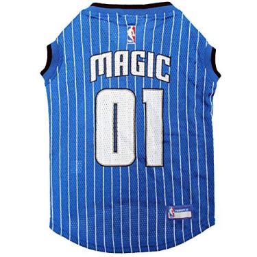 Imagem de Camiseta NBA ORLANDO MAGIC DOG, média – Regata de basquete para animais de estimação