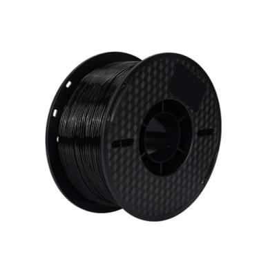 Imagem de Filamentos pretos para impressora 3D de 2KG, TPU flexível de 1,75 mm, materiais para caneta de impressão 3D, filamento colorido sólido, acessórios fáceis de imprimir