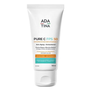 Imagem de Protetor Solar Fps 50 Ada Tina Pure C Caixa 50ml