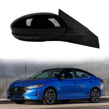 Imagem de Conjunto de espelho retrovisor lateral do passageiro adequado para Nissan Sylphy Sentra 2019 2020 2021 acessórios de carro acessórios de espelho retrovisor acessórios de espelho lateral lente