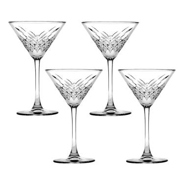Imagem de Taça De Vidro Pasabahçe Para Martini 230 ml Timeless 4 Peças