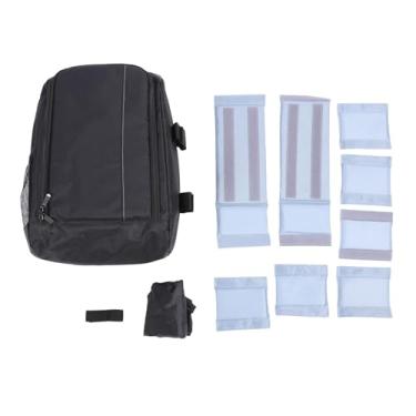 Imagem de Mochila para Câmera de Laptop de 15,6 Polegadas para Viagens, Bolsa Leve à Prova D'água para Câmera DSLR SLR Sem Espelho