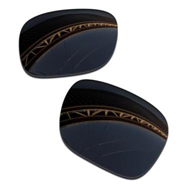 Imagem de LenzProse Lentes de reposição polarizadas de 1,5 mm para óculos de sol Oakley Holbrook XL OO9417 59 mm, antiarranhões | Ajuste perfeito