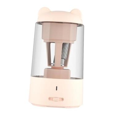 Imagem de Apontador de Lápis Elétrico Apontador Rápido Parada Automática Apontador de Lápis Robô Totalmente Automático para 6,5mm-8mm Adultos Crianças, Damasco