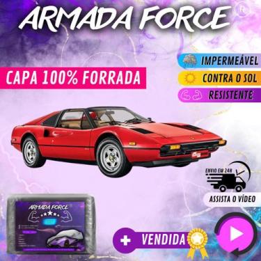 Imagem de Capa Cobrir Carro FERRARI ANTIGA 100% Forrada Armada Force 100% Imperm