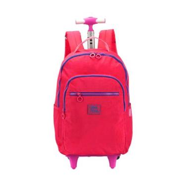 Imagem de Mochila De Rodas Up4you Original Pink Notebook MC47232