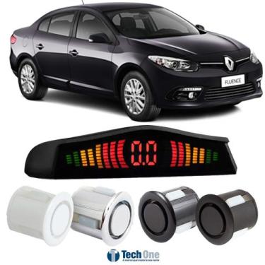 Imagem de Sensor De Estacionamento Ré Display Led Renault Fluence - Tech One, Ve