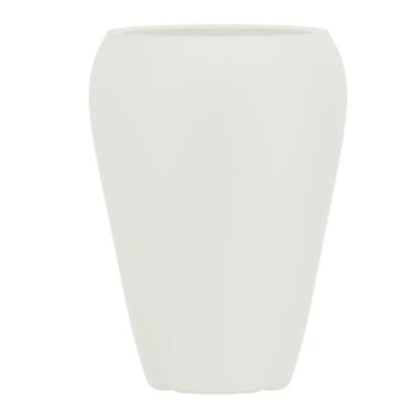 Imagem de Vaso Vietnamita Fibra De Vidro Decoração Tóquio 74cm Grande (Off White Fosco)