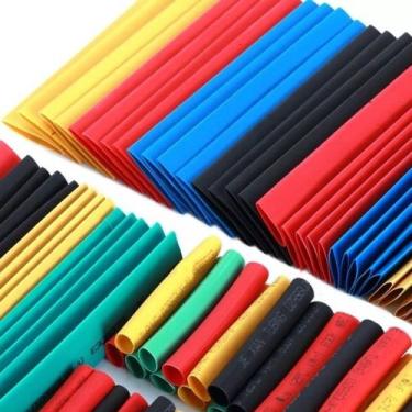 Imagem de Kit Tubo Isolante Espaguete Termo Retrátil - 560 Pçs - Fox tools 