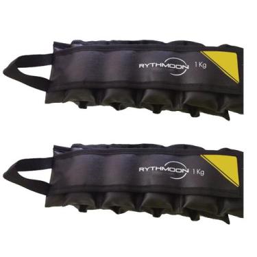 Imagem de Caneleira 1KG Tornozeleira De Peso Profissional Com Alça - Rythmoon, A