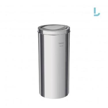 Imagem de Lixeira com Tampa Basculante Swing 30L Inox Polido - Tramontina Lixeir