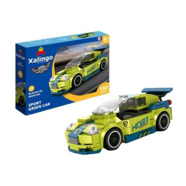 Imagem de Blocos De Montar Lego Corredores Furiosos Green Car 193 Pç - Xalingo
