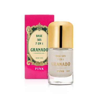 Imagem de Base para Unhas Fortalecedora SOS 7 em 1 Granado Pink 10ml