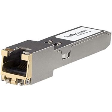 Imagem de StarTech. com módulo SFP+ compatível HPE JL563A - 10GBASE-T - SFP para RJ45 Cat6/Cat5e - 10GE Gigabit Ethernet SFP+ - RJ-45 30m - HPE 8320, 8325-48Y8 (JL563A-ST)