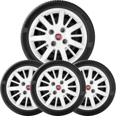 Imagem de Jogo 4X Calota Fiat Siena E Palio 2009 A 2010 Aro 13 074Cb