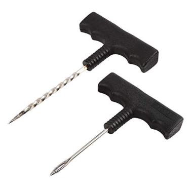 Imagem de uxcell Kit de reparo de perfuração de pneu sem câmara de ar