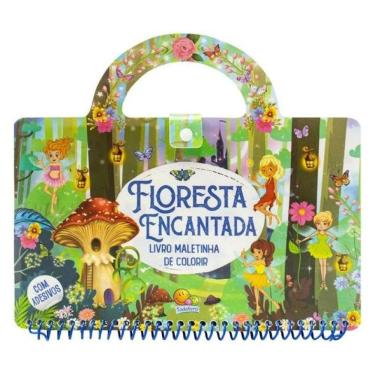 Imagem de Livro Maletinha De Colorir: Floresta Encantada