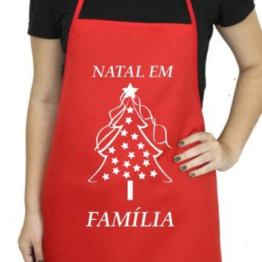 Imagem de Avental Natal Na Churrasqueira Presente Papai Noel - D Lima produtos, 